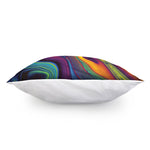 Psychedelic Trippy Fractal Print Pillow Cover