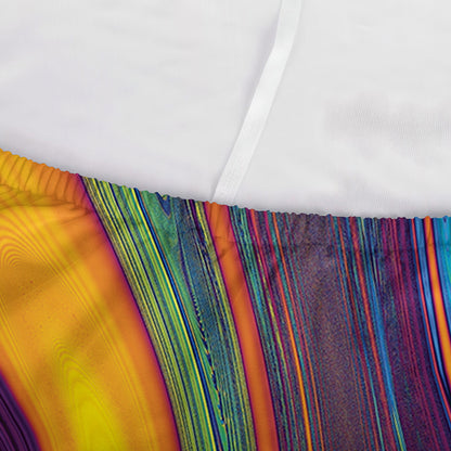 Psychedelic Trippy Fractal Print Sofa Cover