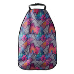 Psychedelic Tropical Aloha Pattern Print Car Seat Organizers