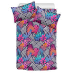 Psychedelic Tropical Aloha Pattern Print Duvet Cover Bedding Set