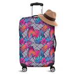 Psychedelic Tropical Aloha Pattern Print Luggage Cover