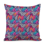 Psychedelic Tropical Aloha Pattern Print Pillow Cover