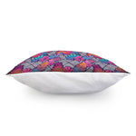 Psychedelic Tropical Aloha Pattern Print Pillow Cover