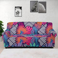 Psychedelic Tropical Aloha Pattern Print Sofa Cover