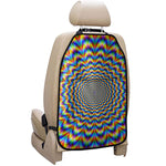 Psychedelic Wave Optical Illusion Car Seat Organizers