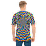 Psychedelic Wave Optical Illusion Men's T-Shirt