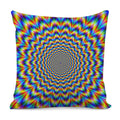 Psychedelic Wave Optical Illusion Pillow Cover