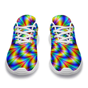 Psychedelic Wave Optical Illusion Sport Shoes GearFrost