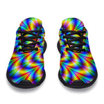 Psychedelic Wave Optical Illusion Sport Shoes GearFrost