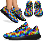 Psychedelic Wave Optical Illusion Sport Shoes GearFrost