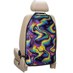 Psychedelic Wavy Print Car Seat Organizers