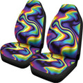 Psychedelic Wavy Print Universal Fit Car Seat Covers