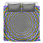 Psychedelic Web Optical Illusion Duvet Cover Bedding Set
