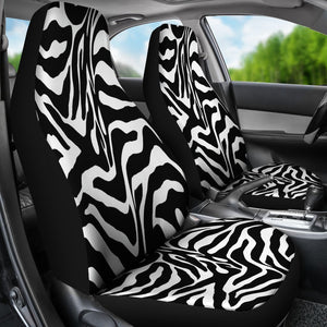 Psychedelic Zebra Print Universal Fit Car Seat Covers GearFrost
