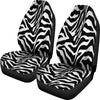 Psychedelic Zebra Print Universal Fit Car Seat Covers GearFrost