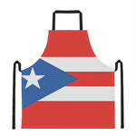 Puerto Rican Flag Print Apron