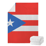 Puerto Rican Flag Print Blanket