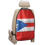 Puerto Rican Flag Print Car Seat Organizers