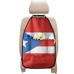 Puerto Rican Flag Print Car Seat Organizers