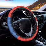 Puerto Rican Flag Print Car Steering Wheel Cover
