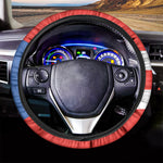 Puerto Rican Flag Print Car Steering Wheel Cover