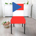 Puerto Rican Flag Print Dining Chair Slipcover