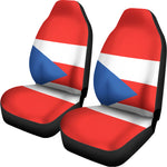 Puerto Rican Flag Print Universal Fit Car Seat Covers