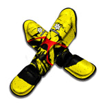 Pug With Glasses Portrait Print Muay Thai Shin Guard