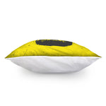 Pug With Glasses Portrait Print Pillow Cover