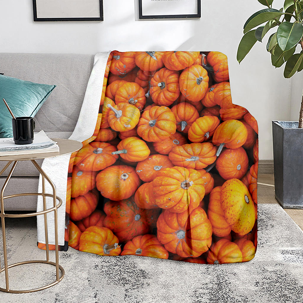 Pumpkin Print Blanket