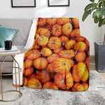 Pumpkin Print Blanket