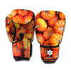 Pumpkin Print Boxing Gloves