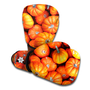 Pumpkin Print Boxing Gloves