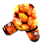 Pumpkin Print Boxing Gloves