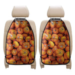 Pumpkin Print Car Seat Organizers