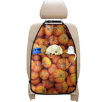 Pumpkin Print Car Seat Organizers