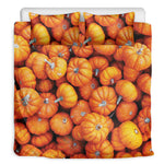 Pumpkin Print Duvet Cover Bedding Set