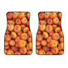 Pumpkin Print Front Car Floor Mats