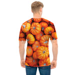 Pumpkin Print Men's T-Shirt