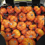 Pumpkin Print Pet Car Back Seat Cover