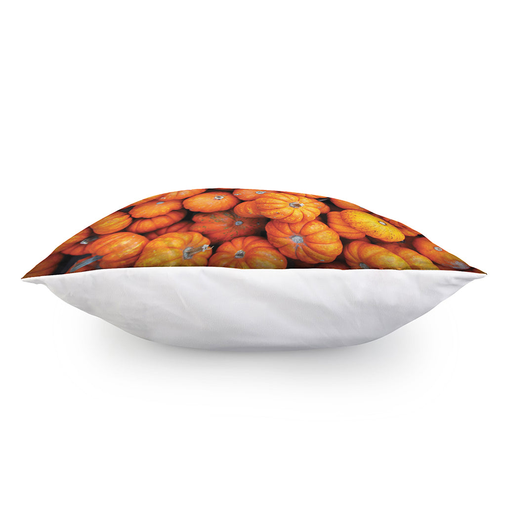 Pumpkin Print Pillow Cover