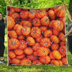 Pumpkin Print Quilt