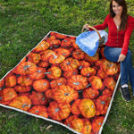 Pumpkin Print Quilt