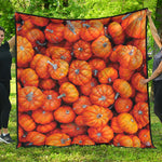 Pumpkin Print Quilt