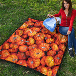 Pumpkin Print Quilt