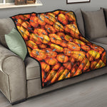 Pumpkin Print Quilt