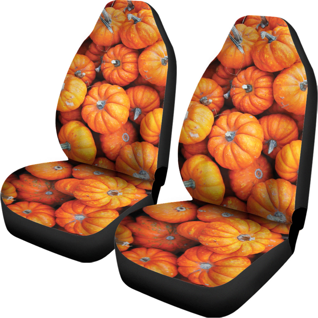 Pumpkin Print Universal Fit Car Seat Covers