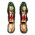 Punk Girl And Lollipop Print Muay Thai Shin Guards