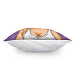 Punk Girl And Lollipop Print Pillow Cover