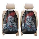 Punk Mohawk Devil Print Car Seat Organizers